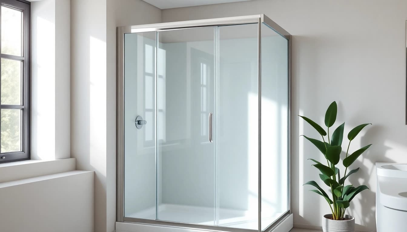 Erleben Sie die stilvolle sonni Duschkabine mit elegantem Design in modernem Badezimmer.