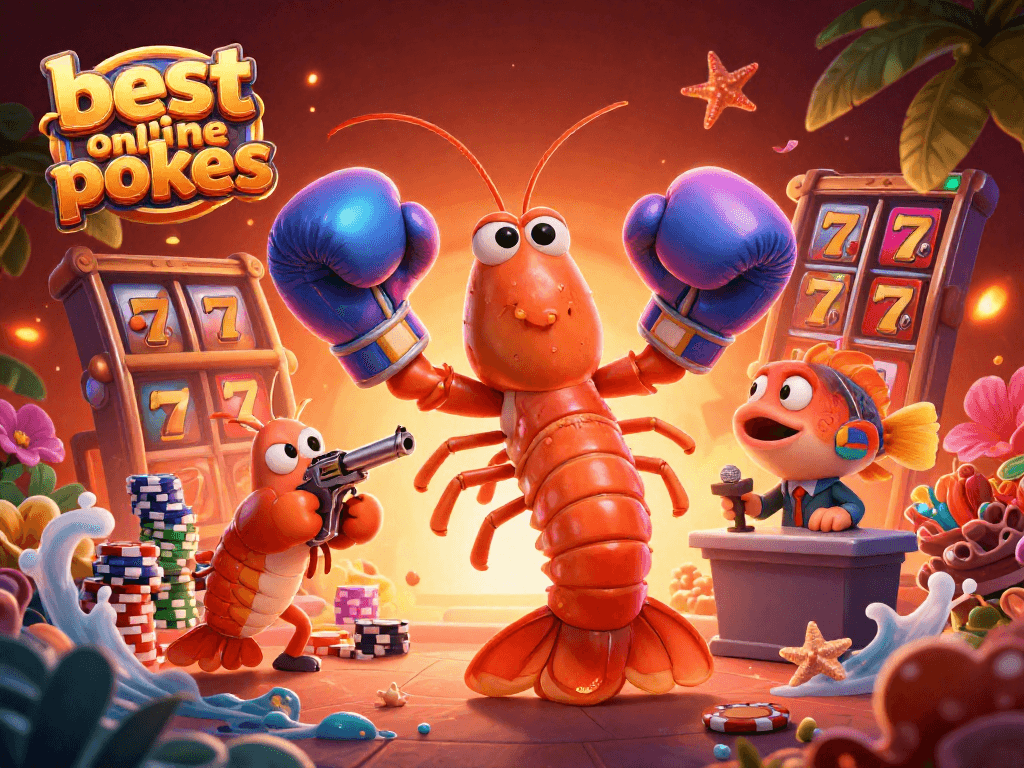 Experience thrilling wins with the best online pokies featuring vibrant characters and colorful casino elements.
