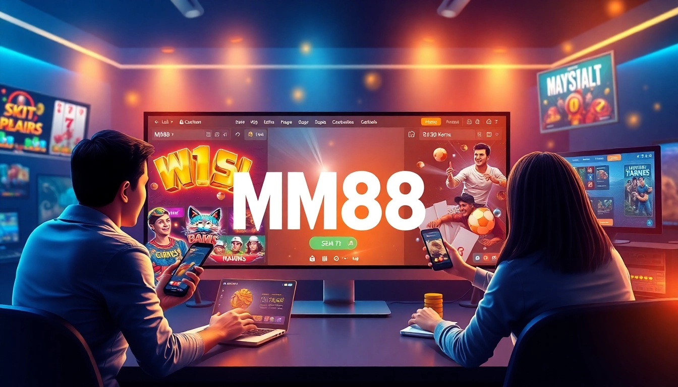 MM88 online gambling platform with engaging games and user-friendly interface
