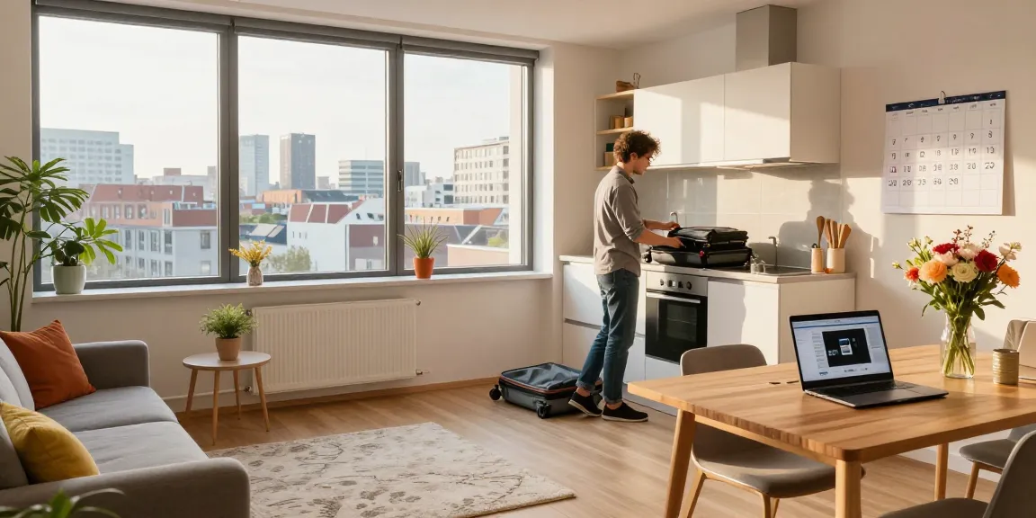 Gemütliche Monteurwohnung Hannover mit modernem Ambiente und viel Tageslicht.