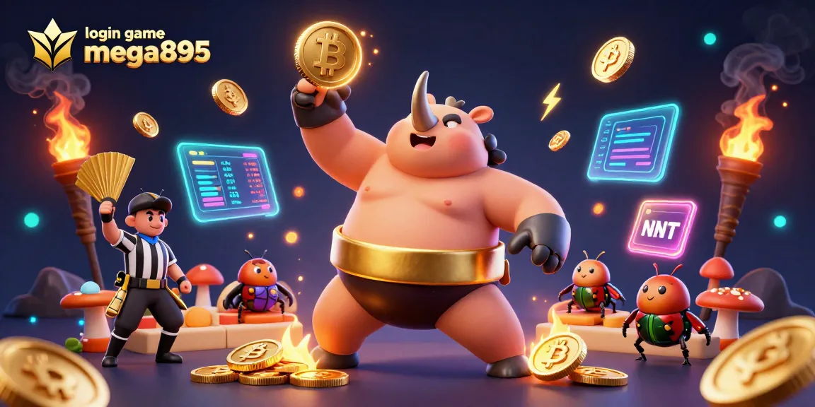 Join the fun with login game mega895, as players experience thrilling action in a dynamic casino scene.