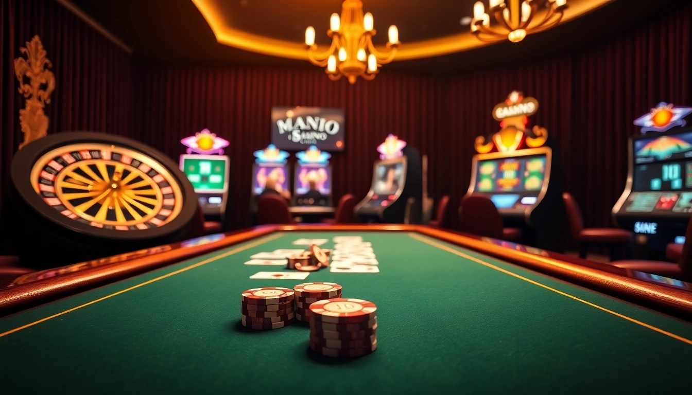 Plongez dans l'expérience passionnante du casino en ligne avec des jeux captivants et une atmosphère vibrante.