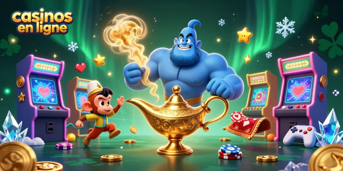 Jouez aux casinos en ligne avec magie, générosité et des jackpots fantastiques dans l'univers du jeu!