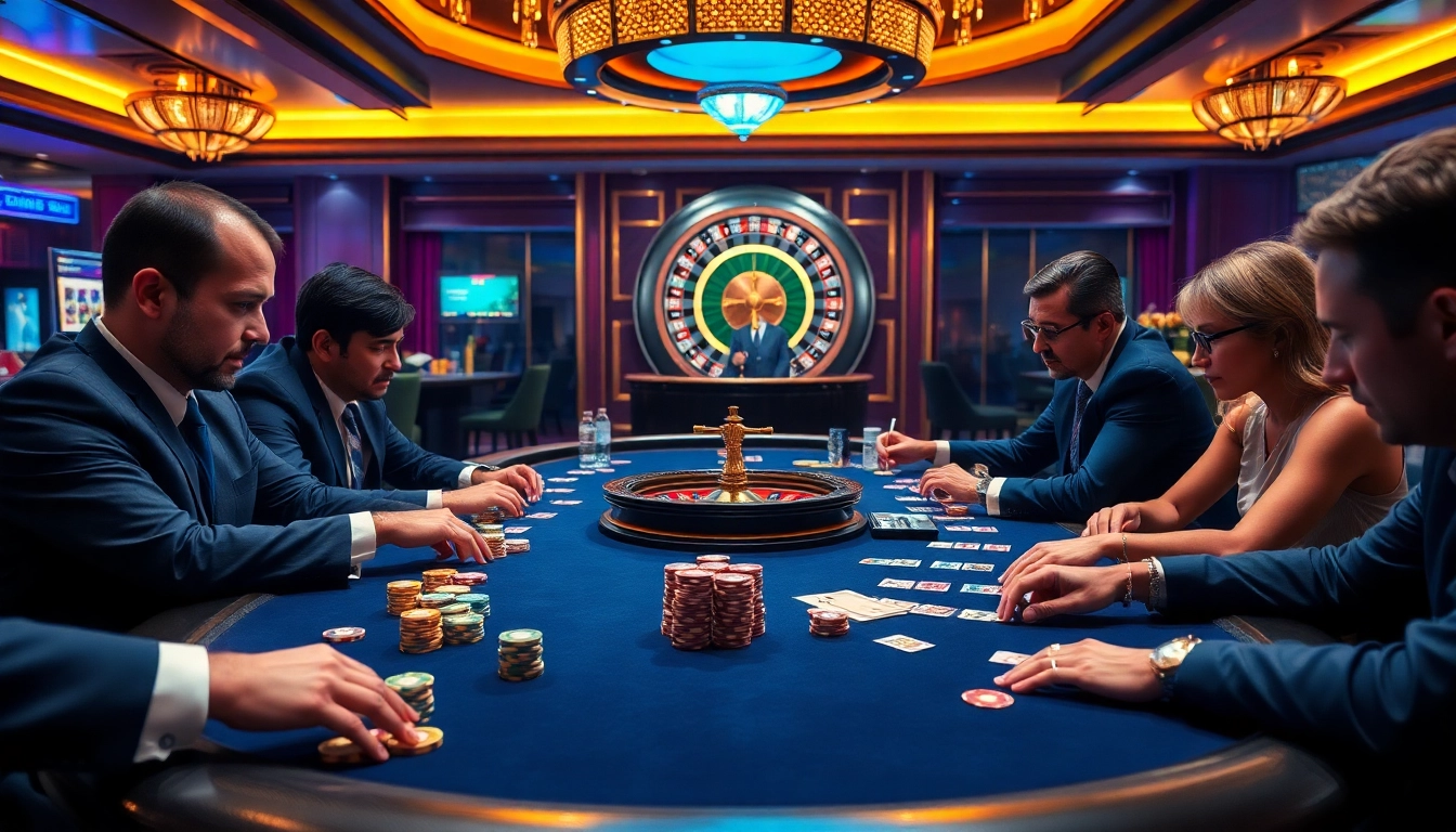 Experience the excitement of high-stakes gambling with link aresgacor at a luxurious casino table.