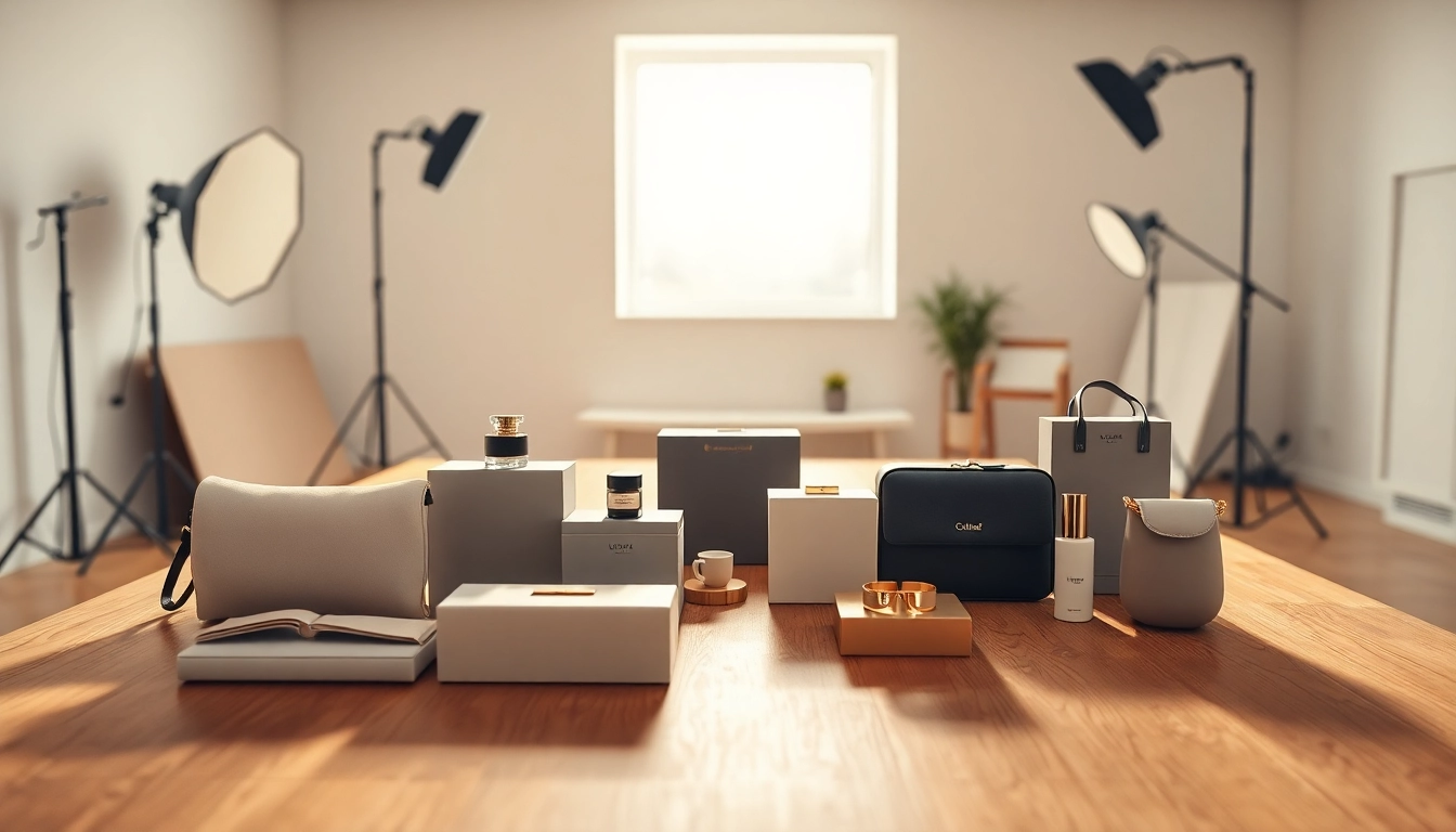 Fotografo di Prodotti che cattura foto di alta qualità in un moderno studio.