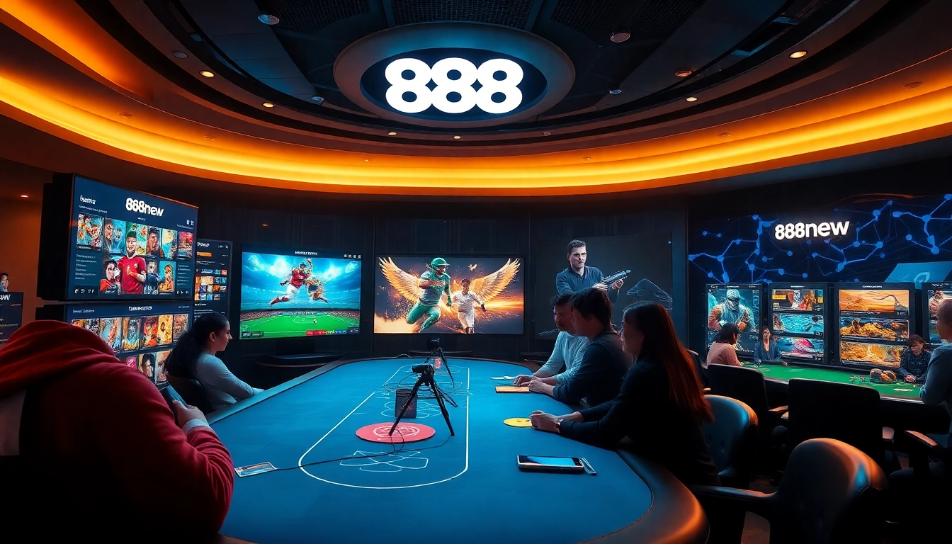 Experience thrilling gaming with 888new's premier interface and diverse games.