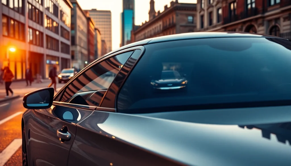 Experience luxury Chauffeur Hire Nottingham with a professional driver in an elegant vehicle.