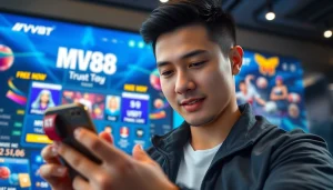 MV88 online betting interface showcasing user-friendly USDT transactions and promotions.