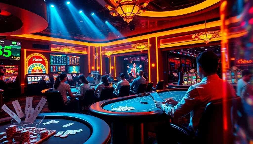 Engage with the thrilling atmosphere of MM88, an esteemed online gaming platform featuring diverse casino games.