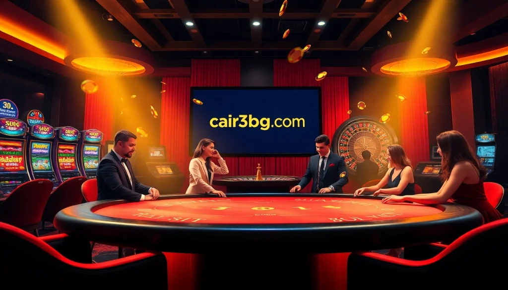 Experience the thrill of winning at cair33bdg.com with professional poker games and luxurious casino settings.