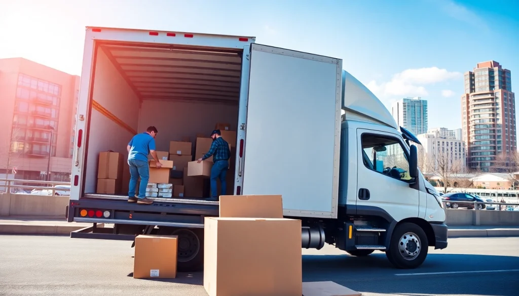 Experienced movers from moving company Vancouver loading items for a hassle-free relocation.