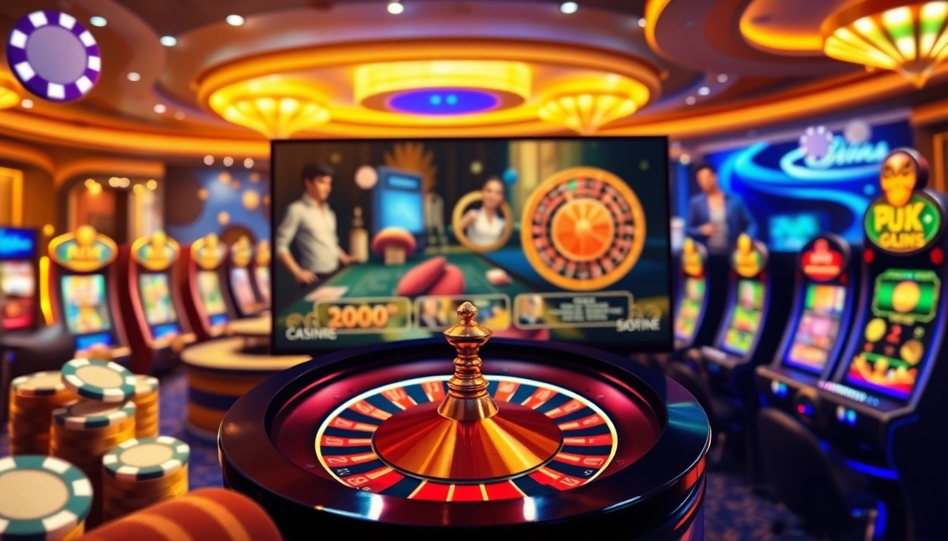 Enjoying the game uu88 with vibrant casino visuals and exciting atmosphere