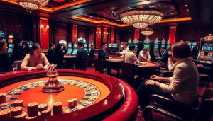The excitement of betting at a premium casino from https://babu88.global/ with vibrant slots and poker gameplay.