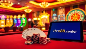 Experience the excitement of online gambling at https://xx88.center/ with vibrant tables and dynamic slot machines.