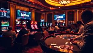 Experience seamless betting with jeetbuzz লগইন in a vibrant casino atmosphere.