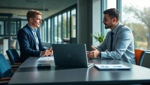 신용카드 현금화 방법을 논의하는 전문가의 모습