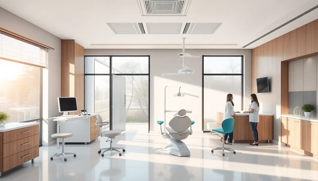 Dental implant services in Putrajaya at a modern clinic with welcoming staff and advanced technology.