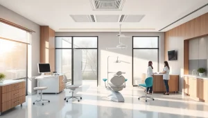 Dental implant services in Putrajaya at a modern clinic with welcoming staff and advanced technology.