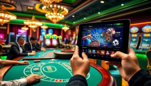 Experience the thrill of gambling at luongsontv with professional dealers and luxury gaming settings.