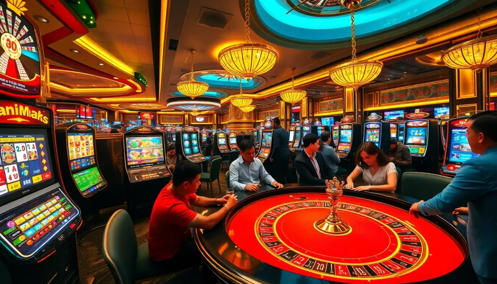 Experience the excitement at Nhà Cái MMOO with vibrant casino games and engaging gameplay.