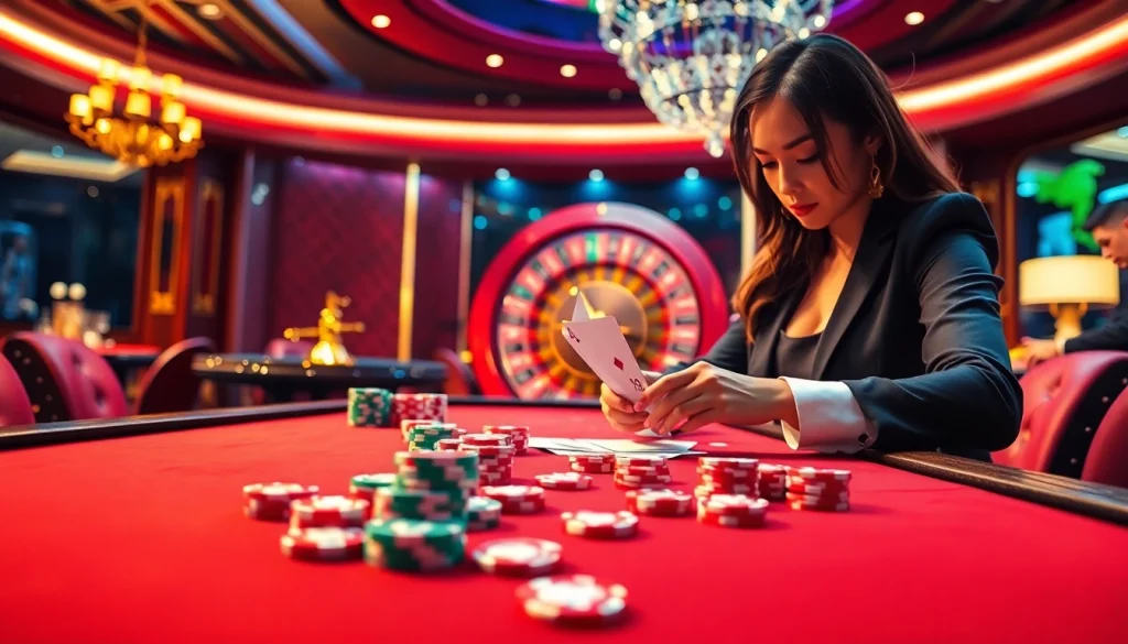 Experience the excitement of trang chủ lode88 with vibrant casino games and enthusiastic players.