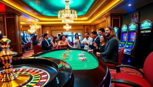 Experience thrilling bets at https://99ok.co.im/ with vibrant casino visuals and elegant gaming tables.