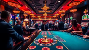 Experience the thrill of winning at the luxurious casino inspired by https://www.superslot365.net/ with engaging tables and vibrant slot machines.