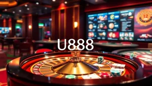 Experience the thrill of U888 casino with vibrant tables and exciting gaming action.