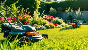 NovorikX outdoor power equipment enhancing vibrant garden care.