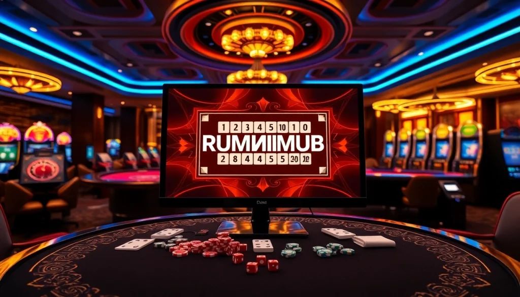 Win big in רמיקוב אונליין amidst the thrilling atmosphere of a luxury casino.