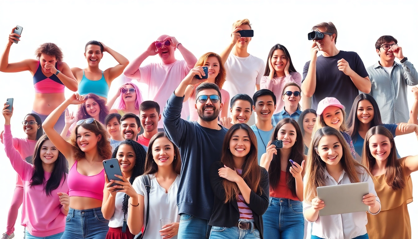 Discover OnlyFans Nearby Creators through vibrant digital collage showcasing diverse content creators and niches.