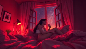 Intimate bedroom scene showcasing romantic engagement with nsfw ai elements.