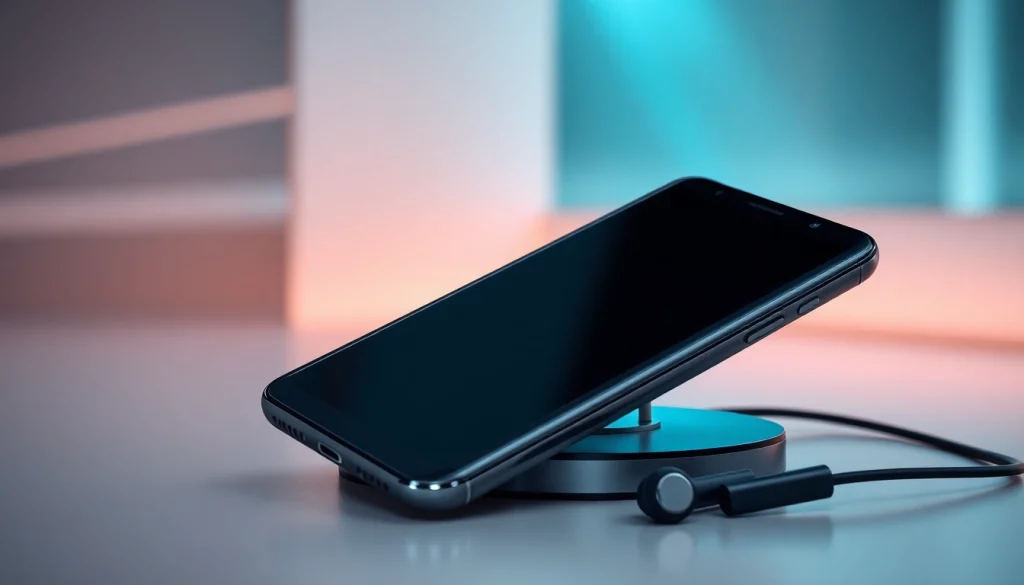 The Samsung Galaxy S8 showcases its sleek design and advanced features, ideal for technology enthusiasts.