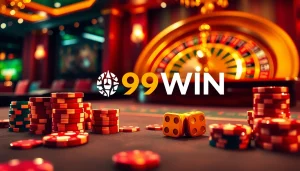Experience thrilling game play at 99WIN with vibrant casino elements.