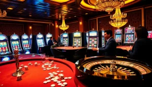 Experience high-stakes gaming at u888 com with vibrant casino tables and thrilling slot machines.
