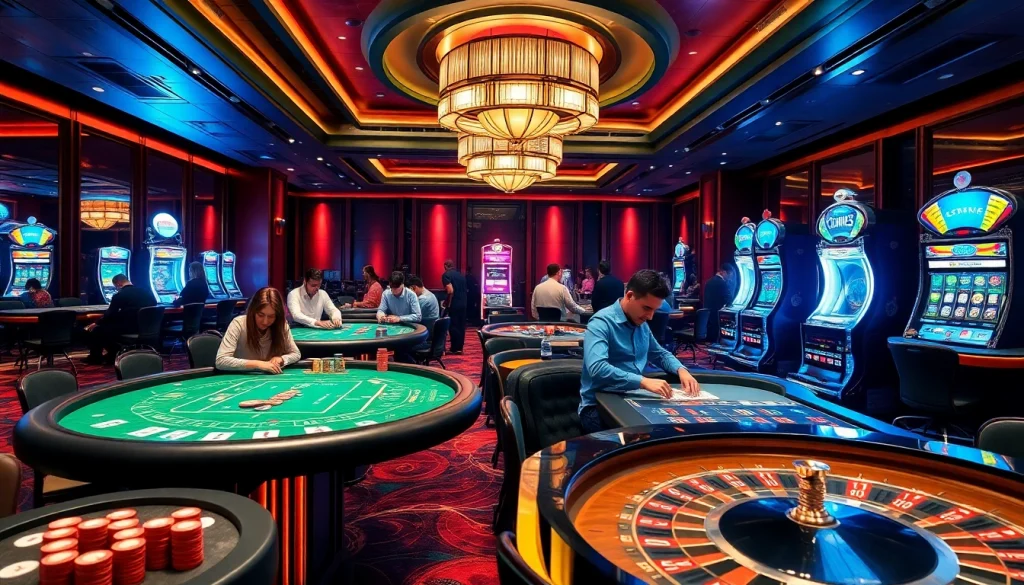 KBBET có lừa đảo không? Examine exciting casino gaming scenes filled with strategic bets and vibrant tables.