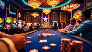 Vivez l'excitation du casino en ligne avec du poker à enjeux élevés et des machines à sous vibrantes.