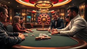 Engage in thrilling poker action at mm88.br.com with vibrant casino ambiance and professional dealers.