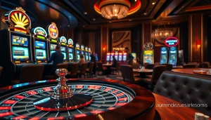 Rasakan pengalaman bermain yang mendebarkan di aurendezvousdesamis.com dengan mesin slot yang seru dan meja roulette.