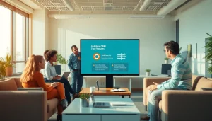Showcase how to leverage hubspot crm free with a dynamic team collaborating effectively.