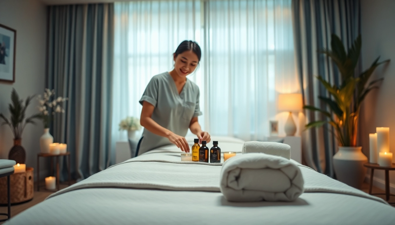 수원출장마사지 치료사가 편안한 마사지를 준비하는 가정 방문 서비스