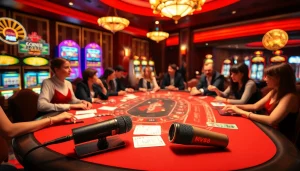 Enhance your gambling experience with MV88 audio quality in a luxurious casino setting.