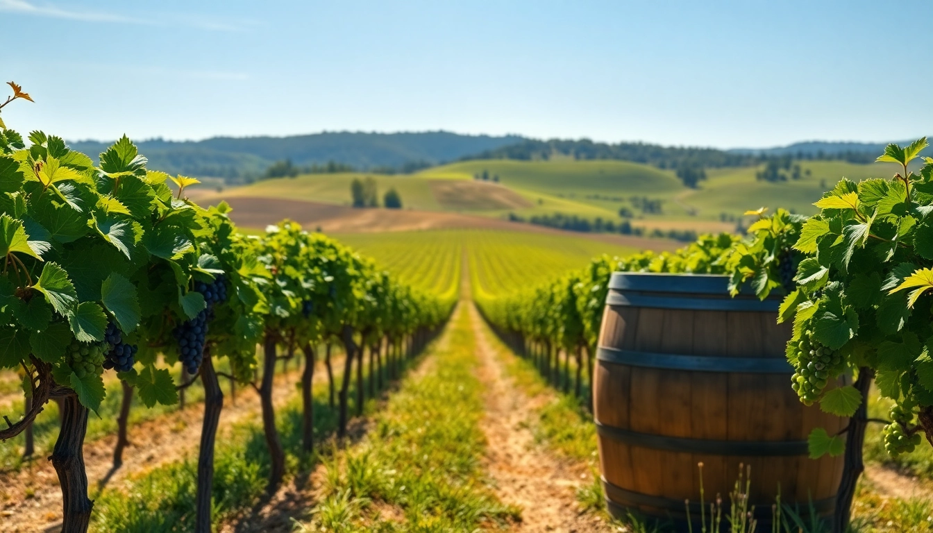 Experience the beauty of Clarksburg wineries surrounded by lush vineyards and rustic barrels.