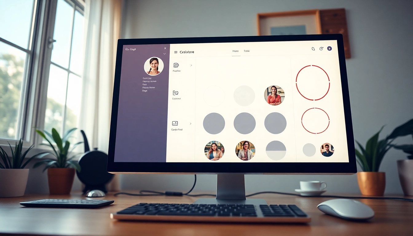 Circle photo cropping tool displayed on a computer screen, showcasing various options for creating round images.