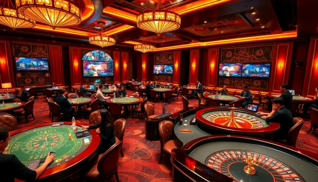 Experience the thrill of Nhà cái xin88 with vibrant casino action, poker chips, and roulette excitement.