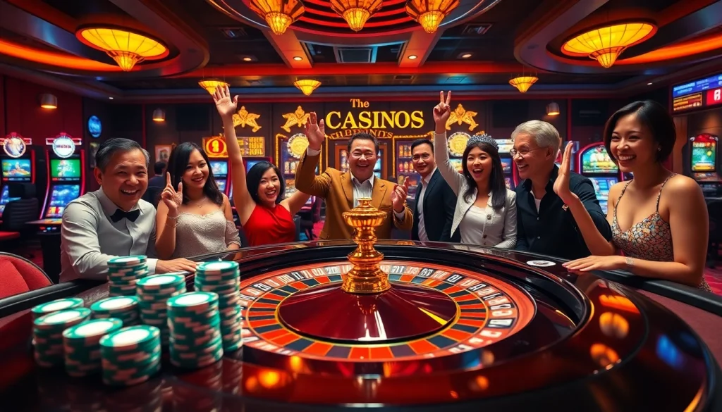 Experience thrilling wins at https://tr88.work/ with glamorous poker tables and vibrant slot machines.