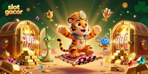 Spin with slot gacor as the Arabian sultan and genie reveal treasure and jackpots.