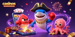 Experience the excitement of casinos that accept credit cards with fun characters and dynamic gaming elements.