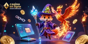 Découvrez les caractéristiques du casino en ligne retrait instantané avec cette illustration captivante.