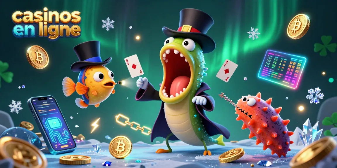 Casinos en ligne : découvrir des jeux captivants avec l'anguille bioluminescente.